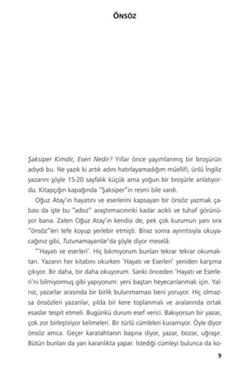 Tutunamayanlar